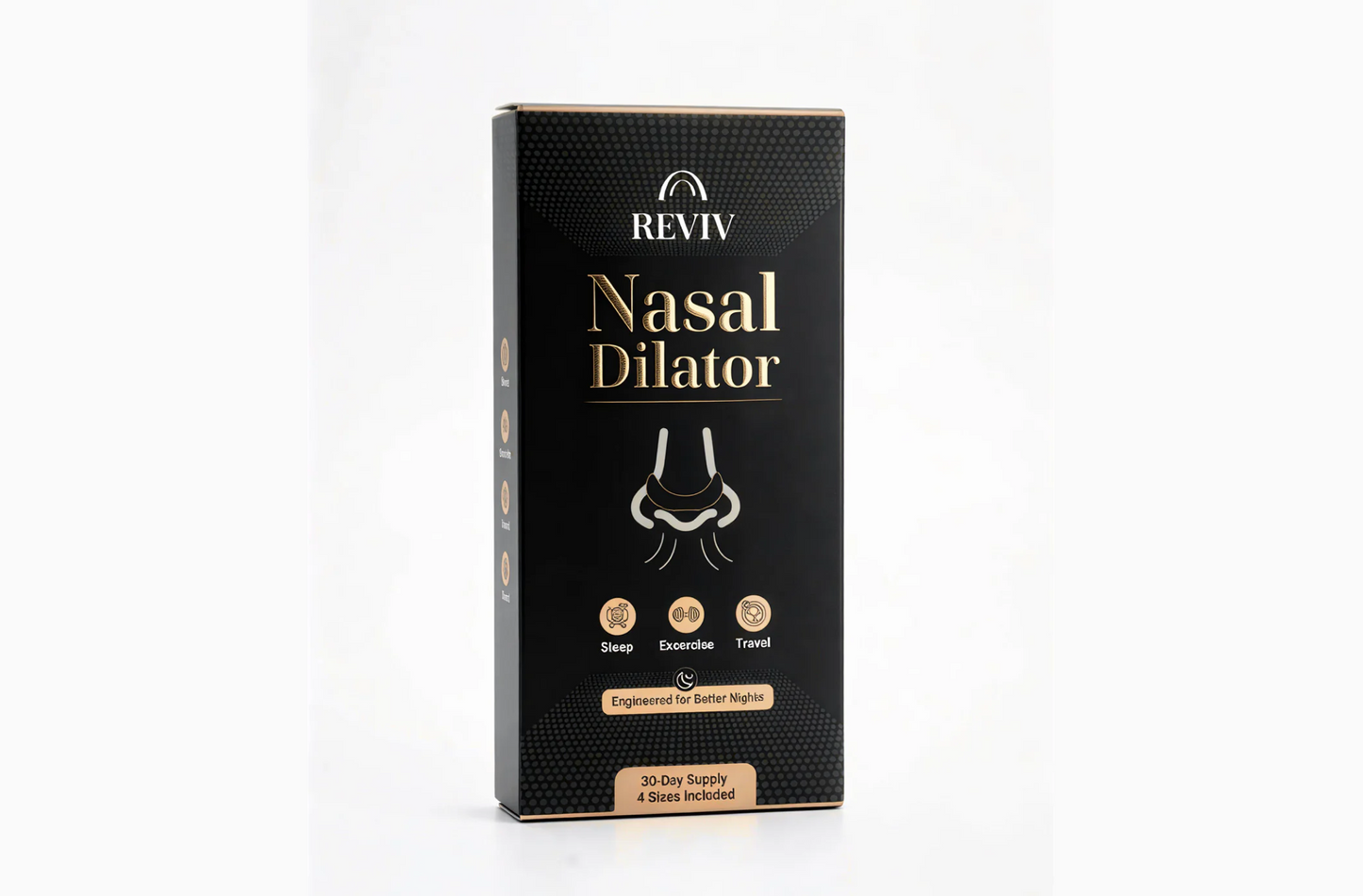 Reviv Nasal Dilator, 30 Tabs, 4 Size Bands